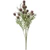 Clayre & Eef 6PL0349PA Decorazione Ramo con Fiori Viola Verde 16x16x47 cm