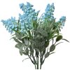 Clayre & Eef 6PL0351BL Decorazione Ramo Fiori Blu Verde 15x15x32 cm