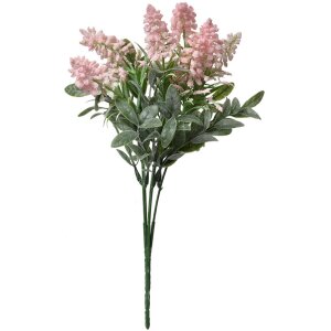 Clayre & Eef 6PL0351P Decorazione ramo fiori rosa 15x15x32 cm