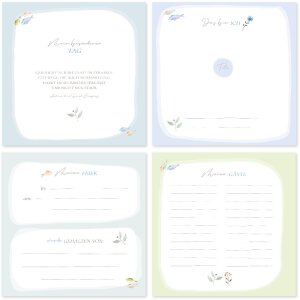Album fotografico Goldbuch comunione pesce cielo 25x25 cm 58 pagine glassine