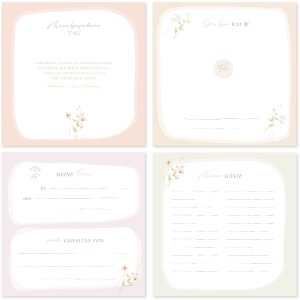Album fotografico Goldbuch conferma Blütenzauber rosé 25x25 cm 58 pagine