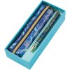 Set Goldbuch preferito PENNA e astuccio per matite Natures Melody Confezione regalo blu