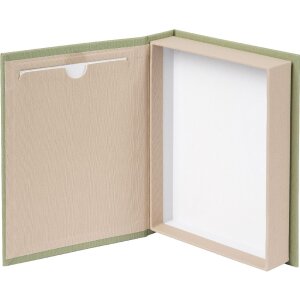 Scatola Goldbuch Bella Vista beige carciofo con finestra fotografica