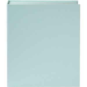 Scatola Goldbuch Bella Vista aqua 32x24 cm lino chiusura magnetica
