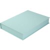 Scatola Goldbuch Bella Vista aqua 32x24 cm lino chiusura magnetica