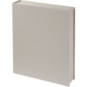 Scatola Goldbuch Bella Vista grigio 32x24 cm in lino con chiusura magnetica