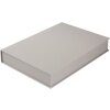 Scatola Goldbuch Bella Vista grigio 32x24 cm in lino con chiusura magnetica