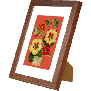 Cornice Goldbuch Rustiq marrone 18x24 cm con passe-partout 13x18 cm