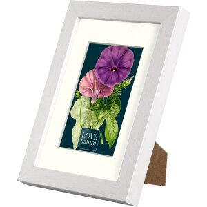 Cornice Goldbuch Rustiq White 13x18 cm con passe-partout 9x13 cm