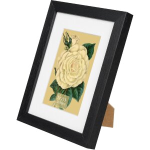 Cornice Goldbuch Rustiq nero 15x20 cm con passe-partout 10x15 cm