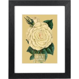 Cornice Goldbuch Rustiq nero 18x24 cm con passe-partout...