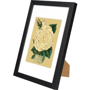 Cornice Goldbuch Rustiq nero 20x30 cm con passe-partout 15x20 cm