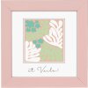 Cornice in legno Goldbuch Aura 10x10 cm Dirty Rose in vero legno vetro trasparente MDF
