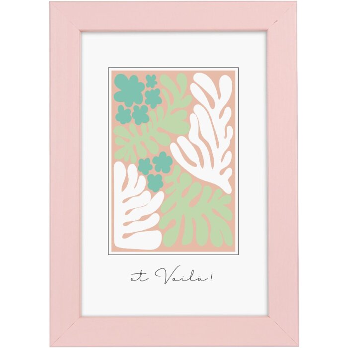 Cornice in legno Goldbuch Aura 10x15 cm Dirty Rose in vero legno vetro trasparente pannello posteriore MDF