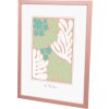 Goldbuch cornice in legno Aura 30x40 cm Dirty Rose vero legno MDF vetro trasparente