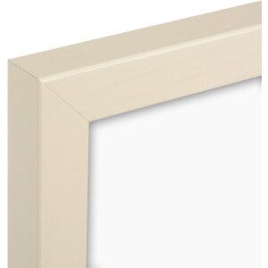 Goldbuch Cornice in legno Aura 15x20 cm Beige in vero legno Pannello posteriore in MDF con vetro trasparente