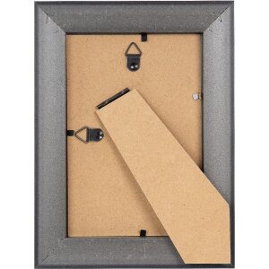 Cornice portafoto Goldbuch Destello 10x15 cm in argento martellato con supporto
