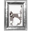 Cornice portafoto Goldbuch Destello 10x15 cm in argento martellato con supporto