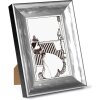 Cornice portafoto Goldbuch Destello 10x15 cm in argento martellato con supporto