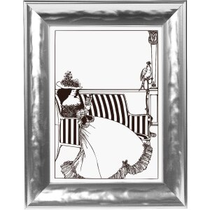 Portafoto Goldbuch Destello 15x20 cm argento martellato