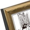 Cornice portafoto Goldbuch Destello 10x15 cm in vetro trasparente effetto martellato oro