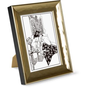Portafoto Goldbuch Destello 13x18 cm in plastica dorata effetto martellato