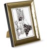 Portafoto Goldbuch Destello 13x18 cm in plastica dorata effetto martellato