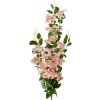 Clayre & Eef 6PL0345P Ramo decorativo con fiori rosa verde 25x15x88 cm