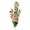 Clayre & Eef 6PL0345P Ramo decorativo con fiori rosa verde 25x15x88 cm
