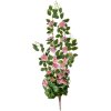 Clayre & Eef 6PL0346P Decorazione Ramo Fiori Rosa Verde 25x15x87 cm