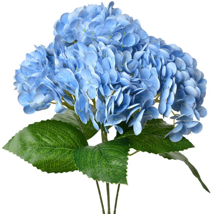 Clayre & Eef 6PL0347BL Fiore artificiale blu verde 23x23x45 cm Plastica