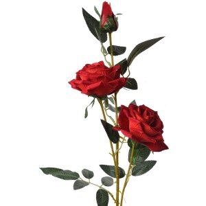 Clayre & Eef 6PL0358 Fiore Artificiale Rosa 17x13x94 cm