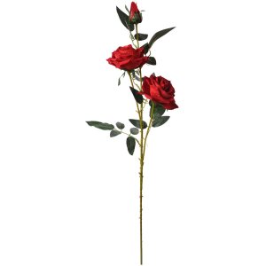 Clayre & Eef 6PL0358 Fiore Artificiale Rosa 17x13x94 cm