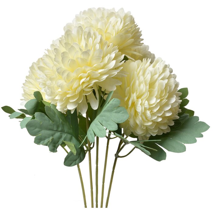 Clayre & Eef 6PL0362W Ramo decorativo Fiori Bianco 22x14x43 cm