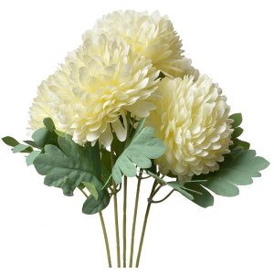 Clayre & Eef 6PL0362W Ramo decorativo Fiori Bianco...