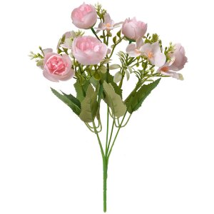Clayre & Eef 6PL0367 Decorazione ramo con fiori 20x10x34 cm