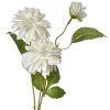 Clayre & Eef 5PL0130W Fiore artificiale bianco 17x10x70 cm