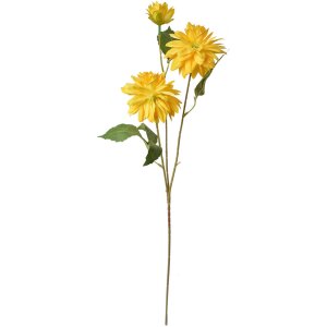 Clayre & Eef 5PL0130Y Fiore artificiale giallo 17x10x70 cm