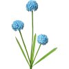 Clayre & Eef 5PL0132BL Decorazione Ramo con Fiori Blu 12x8x84 cm