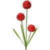 Clayre & Eef 5PL0132R Decorazione Ramo con Fiori Rosso 12x8x84 cm