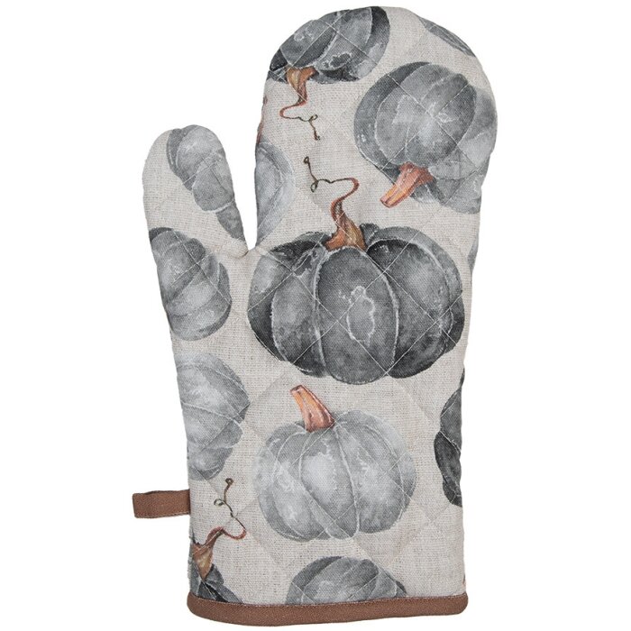 Clayre & Eef CSP44 Guanto da forno design zucca 18x30 cm