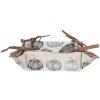 Clayre & Eef CSP47 Cestino per pane design zucca 35x35x8 cm