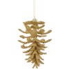 Clayre & Eef 65792 Decorazione ciondolo pigna Ø 9x15 cm