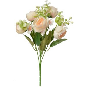 Clayre & Eef 6PL0368 Decorazione ramo con fiori 15x13x33 cm