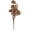 Clayre & Eef 65797 Decorazione ramo con fiori rame 11x8x33 cm