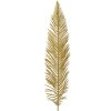 Clayre & Eef 65806 Foglia decorativa in plastica oro 7x1x45 cm