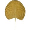Clayre & Eef 65807 Foglia decorativa oro 25x1x36 cm