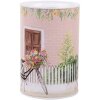 Clayre & Eef 6BL0155 Salvadanaio rosa retrò Ø 10x15 cm