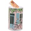 Clayre & Eef 6BL0156 Salvadanaio Ø 10x15 cm