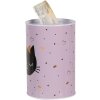 Clayre & Eef 6BL0166 Salvadanaio Gatto Rosa Ø 10x15 cm